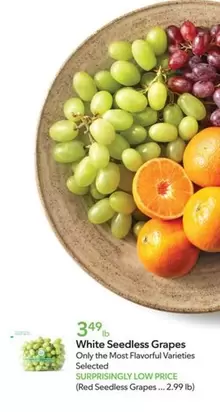 White Seedless Grapes