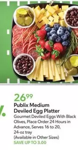 Medium Deviled Egg Platter