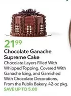 Chocolate Ganache Supreme Cake