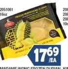 Frozen - FROZEN MORNTHONG DURIAN