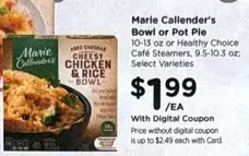 Marie Callender's - Bowl or Pot Pie