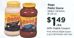 Ragu - Pasta Sauce