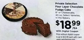 Four Layer Chocolate Fudge Cake