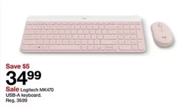 Logitech - MK470 USB-A keyboard