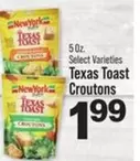 New York - Texas Toast Croutons
