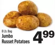 Jumbo Russet Potatoes