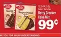 Betty Crocker - Cake Mix