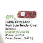 Extra Lean Pork Loin Tenderloins