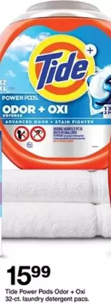 Tide - Power Pods Odor + Oxi