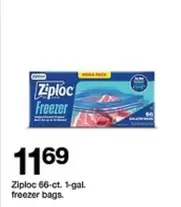 Ziploc - 1-gal. freezer bags