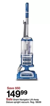Shark - Navigator Lift-Away Deluxe upright vacuum
