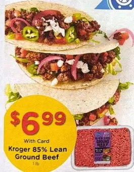 85% Lean Ground Beef