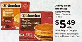 Jimmy Dean - Breakfast Sandwiches
