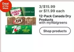 Canada Dry - 12-Pack  Products