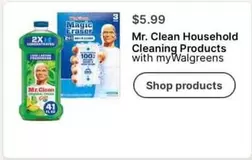 Mr. Clean - Household Cleaning Products