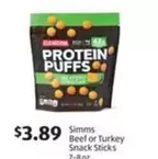 Puffs - Beef or Turkey Snack Sticks