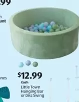 Little Town Hanging Bar or Disc Swing