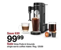 Ninja - Pods & Grounds single-serve coffee maker