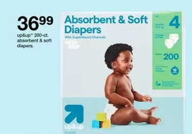 Absorbent & Soft Diapers