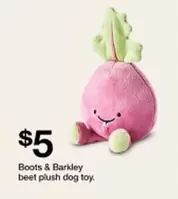 Plush - Beet  Dog Toy