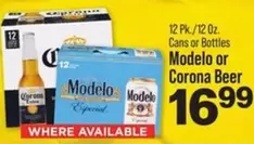 Modelo -  or Corona Beer