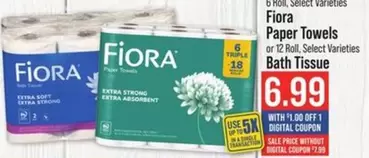 fiora - Paper Towels or Bath Tissue