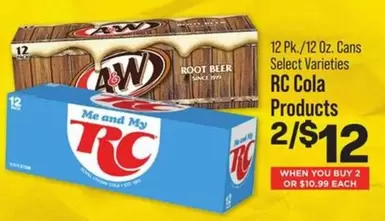RC Cola -  Products