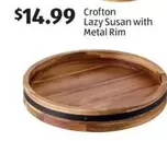 Lazy Susan with Metal Rim