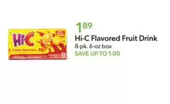 Flavored Fruit Drink