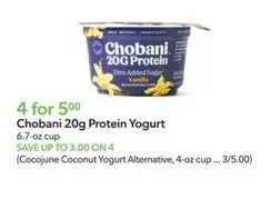 Chobani - Protein Yogurt