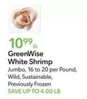 Frozen - White Shrimp