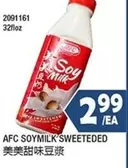 SOYMILK SWEETEDED