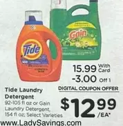 Tide - Laundry Detergent