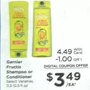 Garnier Fructis - Shampoo or Conditioner