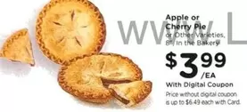 Apple -  or Cherry Pie