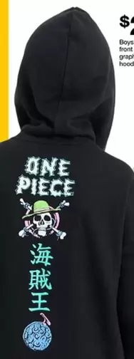 hood   - Boys' front and back graphic hoodie