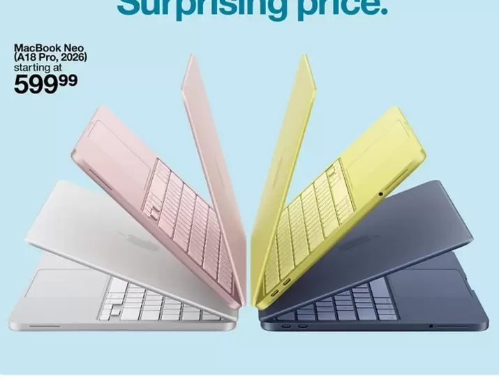 Macbook Neo (A18 Pro, 2026)