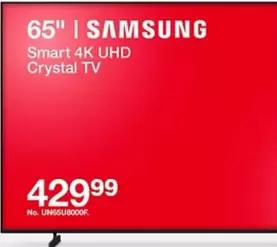 Samsung - Smart 4K UHD Crystal TV