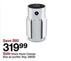 Shark - Never Change Max air purifier