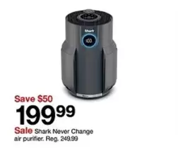 Shark - Never Change air purifier