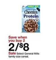 General Mills - family-size cereal