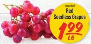 Red Seedless Grapes