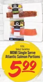 Single Serve Atlantic Salmon Portions