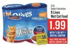 9 Lives - Wet Cat Food