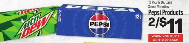 Pepsi - Products