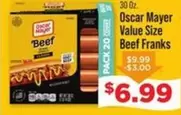 Oscar Mayer - Value Size Beef Franks