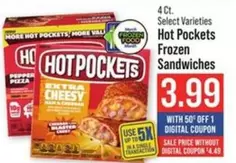 Hot Pockets -  Frozen Sandwiches