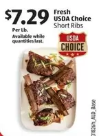 USDA Choice Short Ribs