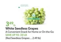 White Seedless Grapes