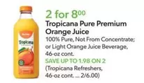 Tropicana - Pure Premium Orange Juice